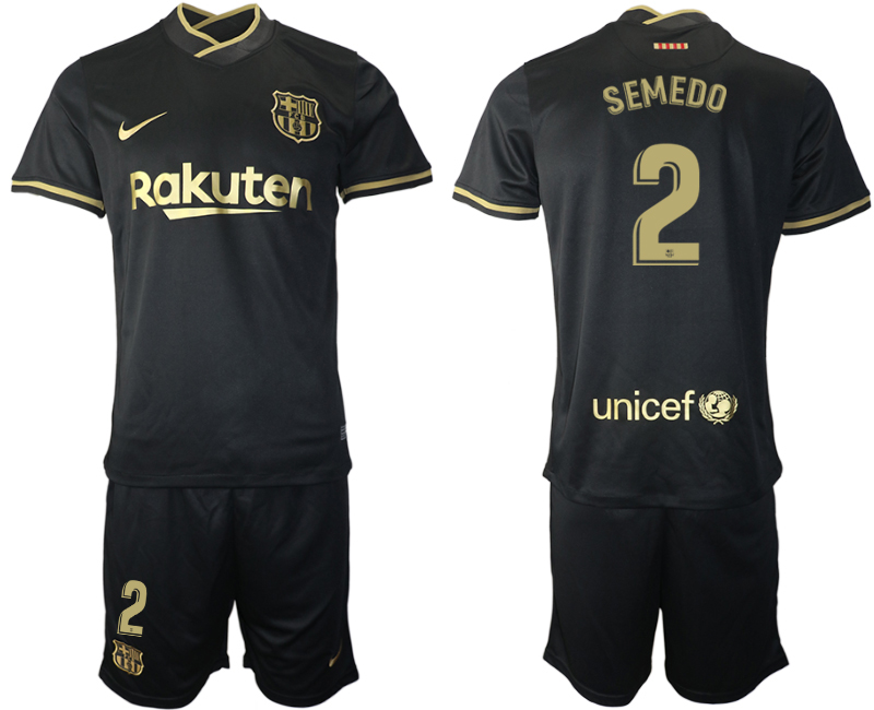 Men 2020-2021 club Barcelona away #2 black Soccer Jerseys->barcelona jersey->Soccer Club Jersey